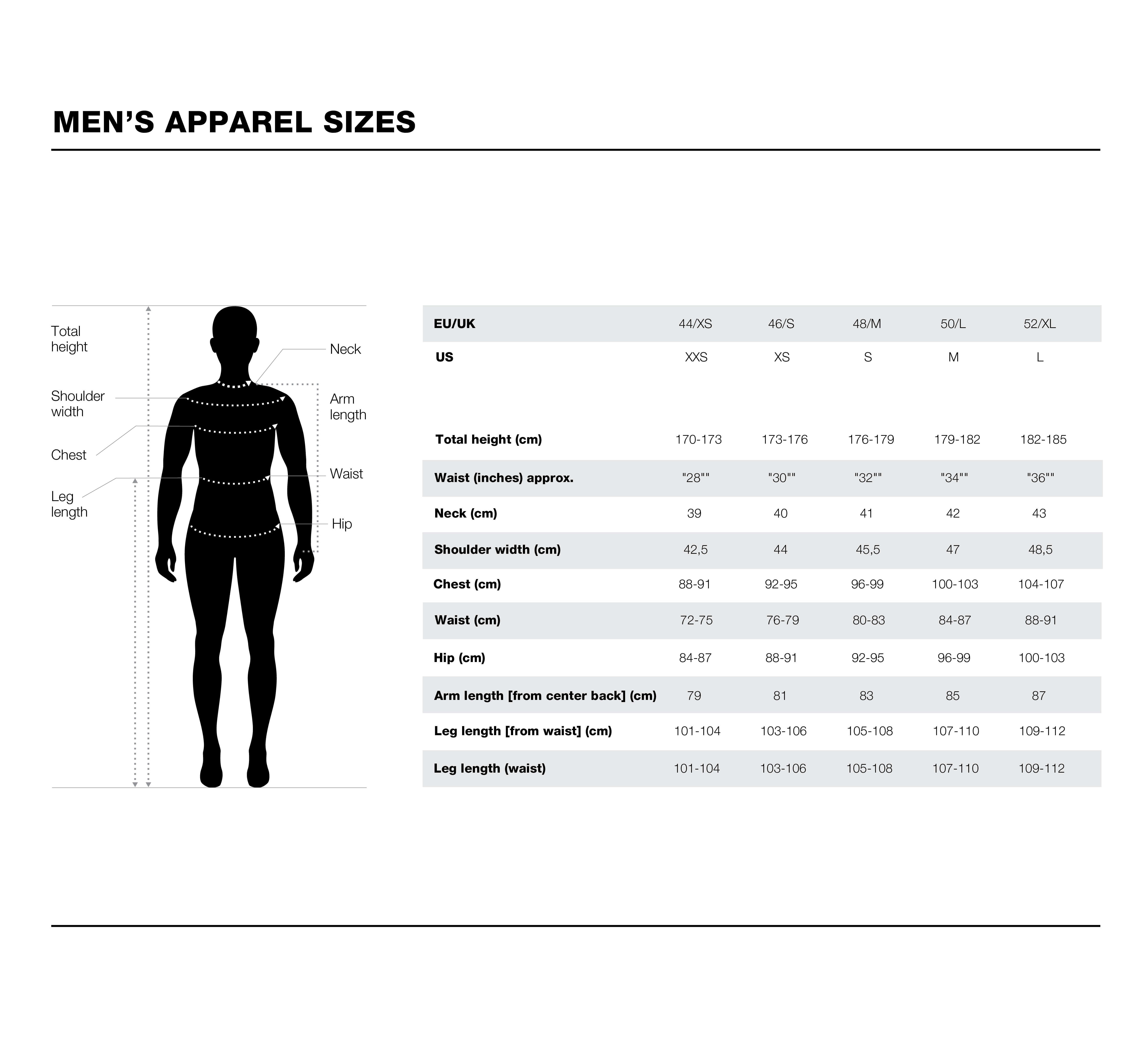 size-chart--men
